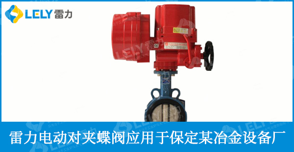 雷力電動調節閥發往河北保定某冶金設備廠